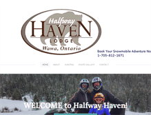 Tablet Screenshot of halfwayhaven.com